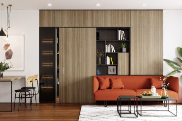 Thiết kế căn hộ 1 phòng ngủ tại Celadon Emerald – C.08 – Gói Style